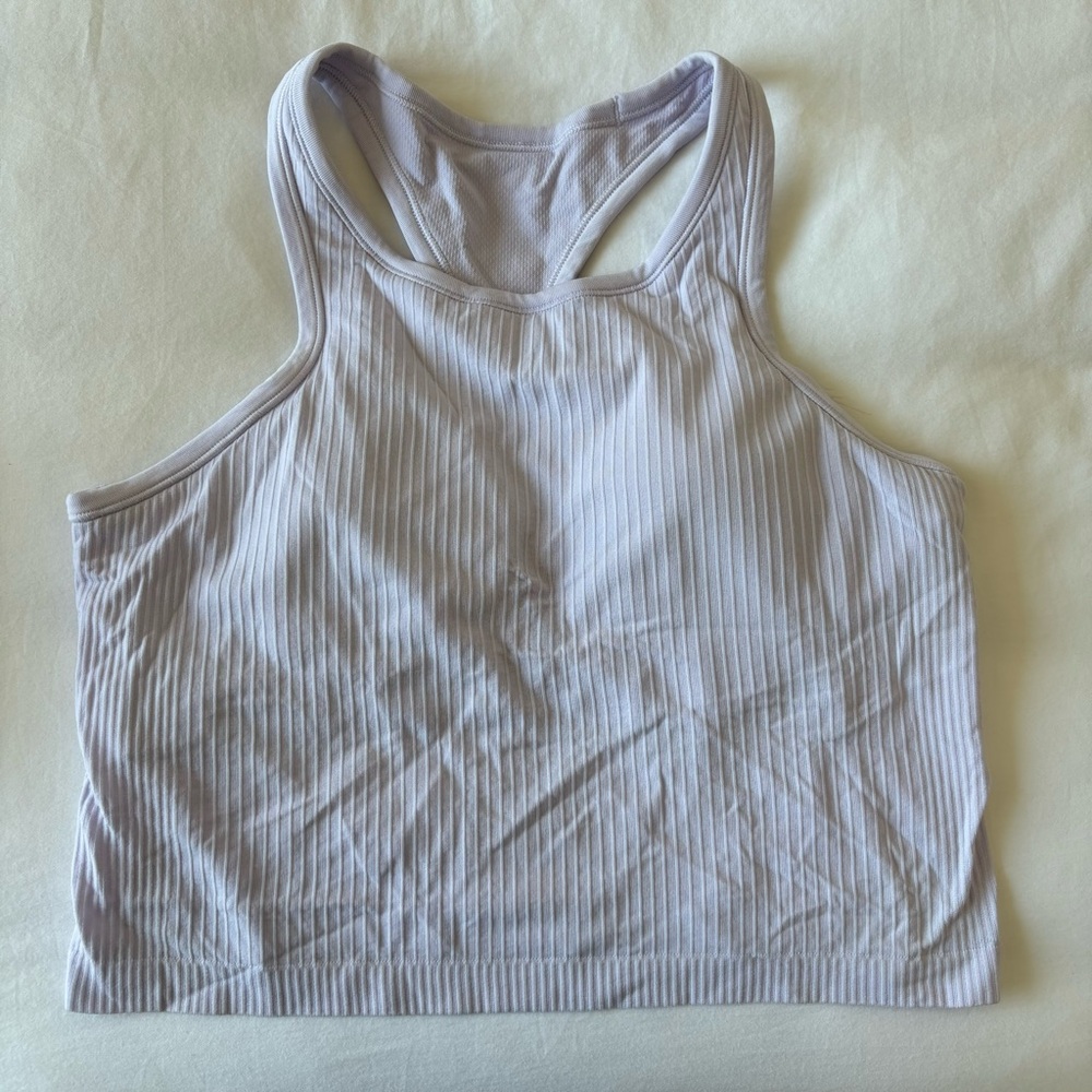Lululemon Ebb to Street Tank Top cropped Light Support, B/C Cup